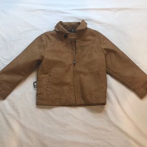 Boys faux leather jacket